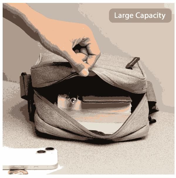 UrbanVoyage Men's Sling Bag – Stylish, Durable & Water-Resistant Crossbody Carry
