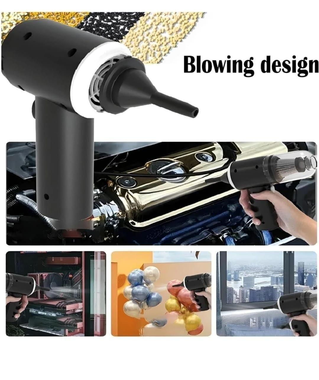 PowerVac Mini Pro - 2-in-1 Wireless Vacuum & Air Duster