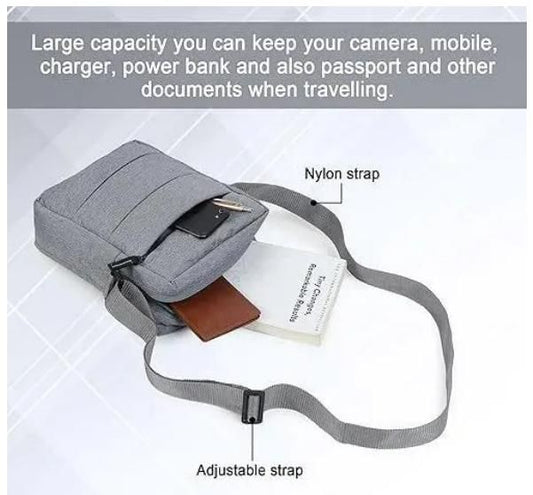 UrbanVoyage Men's Sling Bag – Stylish, Durable & Water-Resistant Crossbody Carry