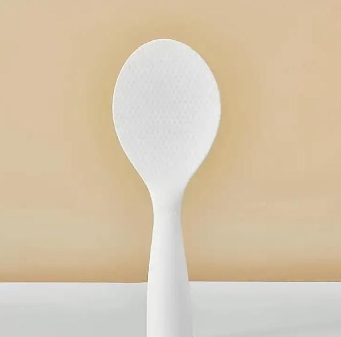 Self-Standing Non-Stick Rice Scoop Spoon – Pack of 2 Silicone Kitchen Utensils